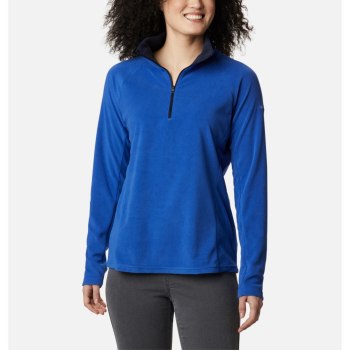 Columbia Glacial IV Half Zip Fleece, Sudaderas Azules Azul Marino Para Mujer | 701698-YGN